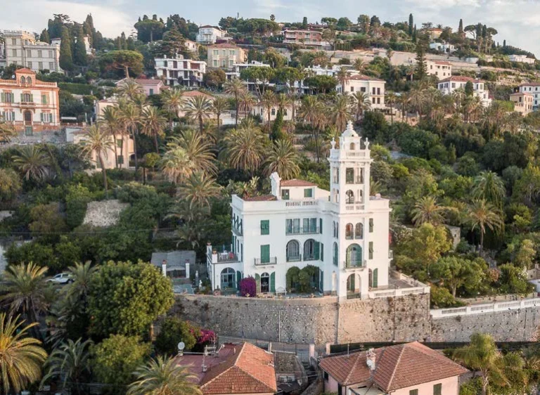 Villa Garnier tra le palme dell’Arziglia